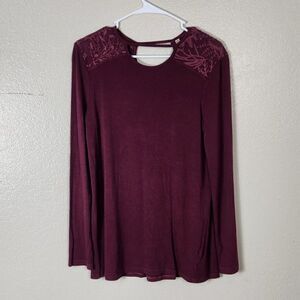 XCVI Top Long Sleeve Size S EUC